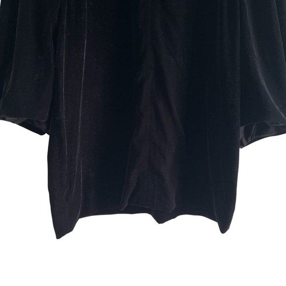 COS Velvet Puff-Sleeved Top dramatic pleated sleeve size 40 excellent condition - Picture 13 of 15